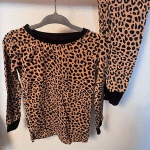 Little Sleepies Leopard Print Long Sleeve Top and Pants Set